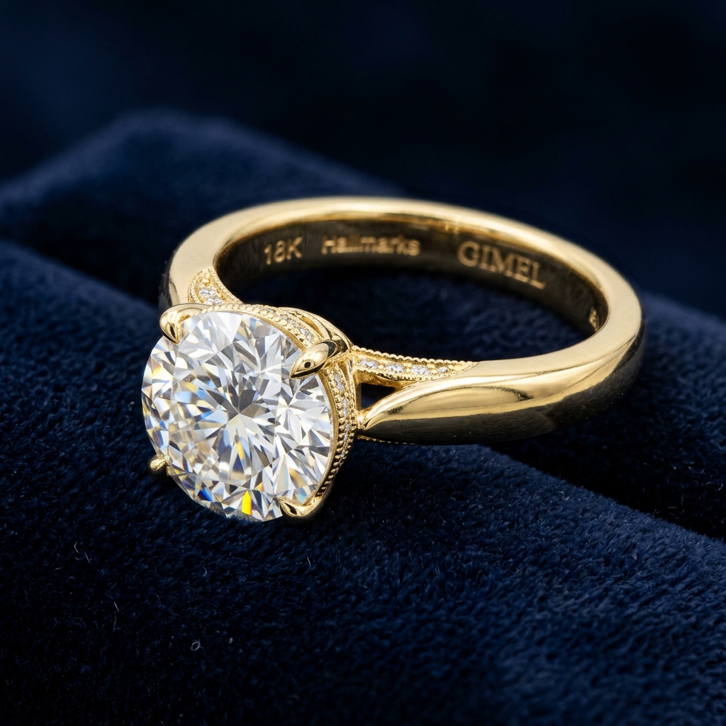 Cincin Emas Aurora 18K