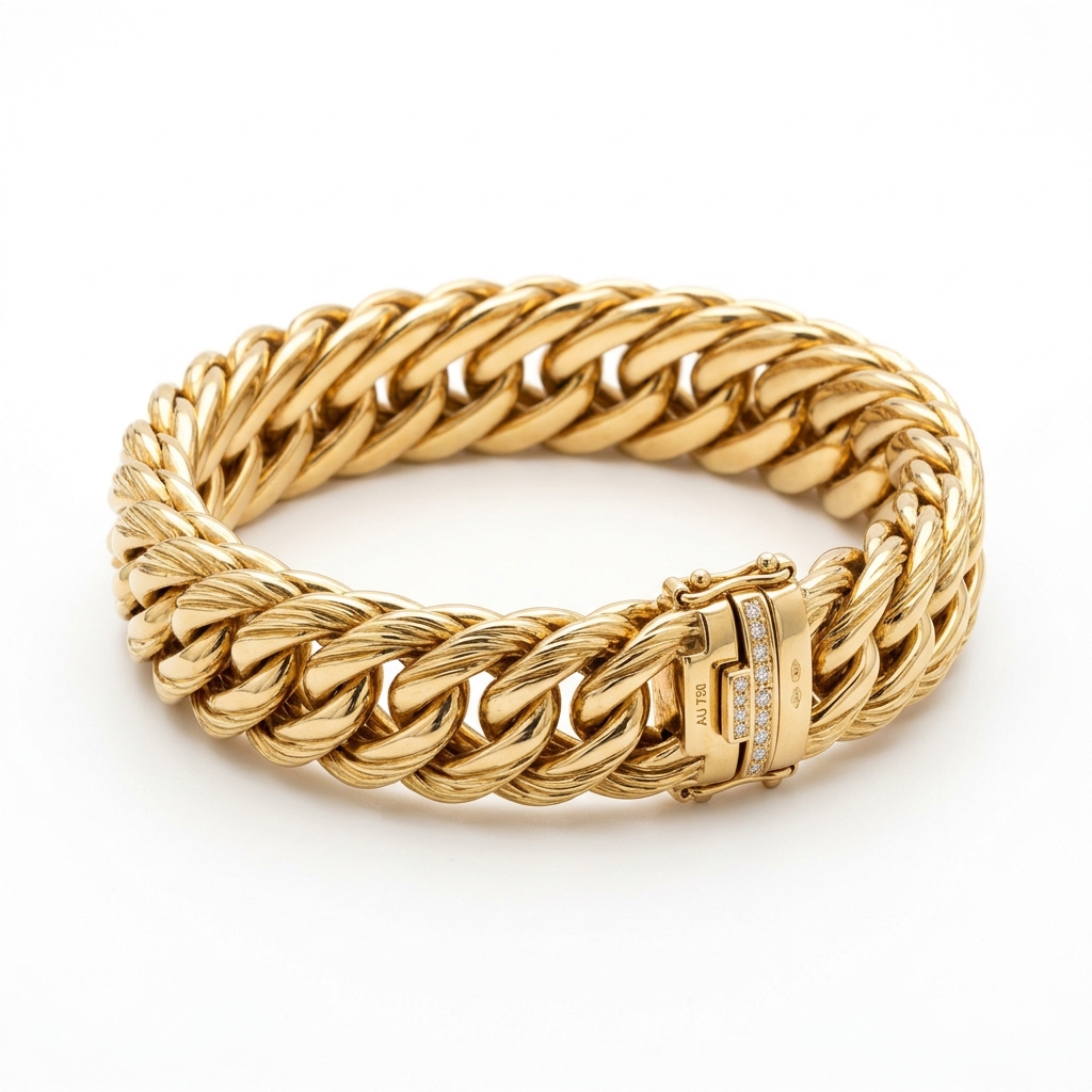 Gelang Emas Charm 18K